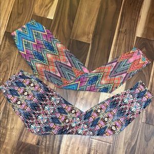 SET OF ✌️ Printed Leggings